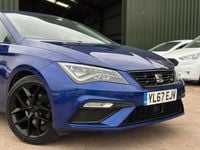 Used Seat Leon FR 125 HP (91 kW) 2018 Blue Hatchback