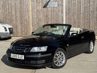 Used Saab 9-3 Cabriolet Linear 2005 Black Cabriolet