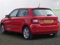 Used Skoda Fabia SE 60 HP (44 kW) 2020 Red Hatchback