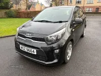Used Kia Picanto 66 HP (48 kW) 2022 Black Hatchback