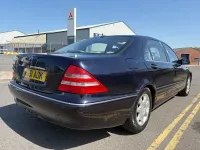 Used Mercedes S500L 297 HP (218 kW) 2001 Blue Sedan