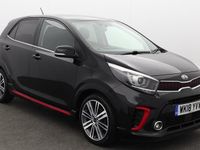 Used Kia Picanto GT-Line 66 HP (48 kW) 2018 Midnight black Hatchback