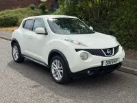 Used Nissan Juke Tekna 110 HP (80 kW) 2011 White SUV