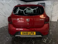 Used Dacia Sandero Lauréate 90 HP (66 kW) 2018 Red Hatchback