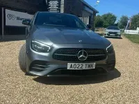Used Mercedes E220 AMG line 2022 Grey Sedan
