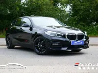 Used BMW 118 Sport Line 150 HP (110 kW) 2021 Black Hatchback