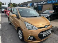 Used Hyundai i10 Premium 2015 Orange Hatchback