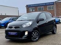 Used Kia Picanto 65 HP (47 kW) 2016 Black Hatchback