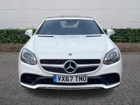 Used Mercedes SLC200 AMG line 2017 White Cabriolet