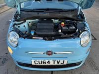 Used Fiat 500 Pop 69 HP (50 kW) 2015 Blue Hatchback