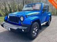 Used Jeep Wrangler Overland 197 HP (144 kW) 2015 Blue SUV