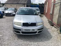 Used Skoda Fabia Ambiente 64 HP (47 kW) 2005 Silver Hatchback