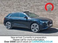 Used Audi Q8 S-Line 286 HP (210 kW) 2019 Black SUV