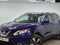 Used Nissan Qashqai N-Connecta 116 HP (85 kW) 2017 Blue SUV