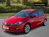 Used Vauxhall Astra 100 HP (73 kW) 2018 Red Hatchback