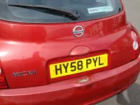 Used Nissan Micra Acenta 2008 Red Hatchback