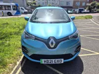 Used Renault Zoe Iconic 80 kW (109 HP) 2021 Blue Hatchback