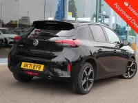 Used Vauxhall Corsa SRi 100 HP (73 kW) 2021 Black Hatchback