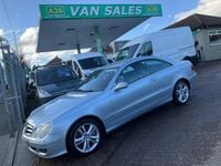 Used Mercedes CLK320 Avantgarde 2007 Silver Coupe