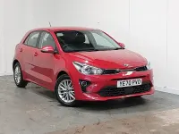 Used Kia Rio 2021 Red Hatchback