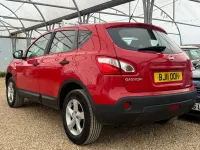 Used Nissan Qashqai Visia 117 HP (86 kW) 2011 Red SUV