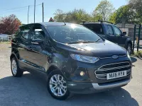 Used Ford Ecosport Zetec 95 HP (69 kW) 2016 Black SUV