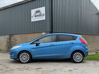 Used Ford Fiesta Titanium 96 HP (70 kW) 2009 Blue Hatchback