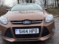Used Ford Focus Titanium 125 HP (91 kW) 2014 Brown Estate