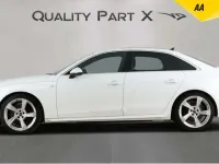 Używany Audi A4 S-Line 150 KM (110 kW) 2022 Biały Sedan/Limuzyna