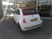 Used Fiat 500C Pop Star 2015 White Cabriolet