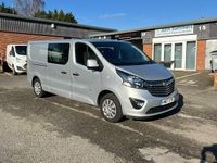 Used Vauxhall Vivaro Sportive 125 HP (91 kW) 2017 Silver MPV