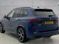 Used BMW X5 M Sport 282 HP (207 kW) 2022 Blue SUV