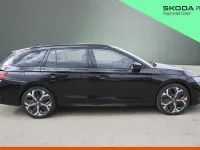 Used Skoda Octavia vRS 265 HP (194 kW) 2025 Black magic pearl effect Estate