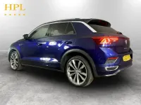 Used VW T-Roc R-line 150 HP (110 kW) 2020 Blue SUV