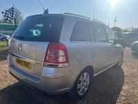 Used Vauxhall Zafira Design Edition 2012 Silver MPV