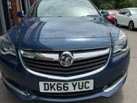 Used Vauxhall Insignia SRi 136 HP (100 kW) 2016 Blue Hatchback