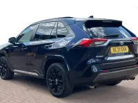 Used Toyota RAV4 Hybrid 218 HP (160 kW) 2021 Blue/black SUV