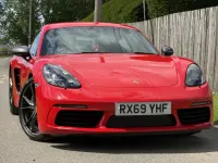 Used Porsche 718 Cayman 2019 Red Coupe