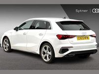 Used Audi A3 S-Line 108 HP (79 kW) 2023 White Sedan