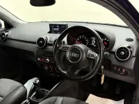 Used Audi A1 Sport 122 HP (89 kW) 2014 Blue Hatchback