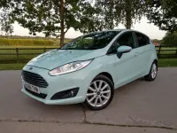Used Ford Fiesta Titanium 125 HP (91 kW) 2017 Green Hatchback