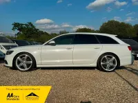 Used Audi A6 S-Line 204 HP (150 kW) 2015 White Estate