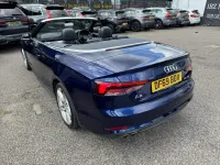 Używany Audi A5 Cabriolet S-Line 190 KM (139 kW) 2019 Niebieski Kabriolet