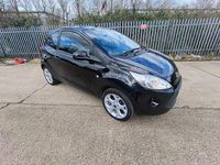 Begagnad Ford Ka Zetec 69 HK (50 kW) 2016 Svart Halvkombi