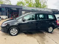 Used VW Sharan SE 140 HP (102 kW) 2014 Black MPV