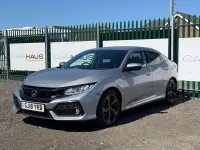 Begagnad Honda Civic SR 129 HK (94 kW) 2018 Silver Halvkombi