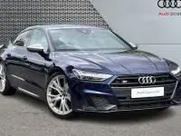 Used Audi S7 Sportback 349 HP (256 kW) 2020 Blue Hatchback