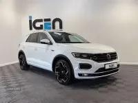 Used VW T-Roc R-line 150 HP (110 kW) 2021 White SUV