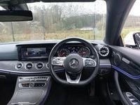 Used Mercedes E300 AMG line 245 HP (180 kW) 2018 White Coupe