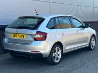 Usado Skoda Rapid SE 110 HP (80 kW) 2018 Prateado Citadino